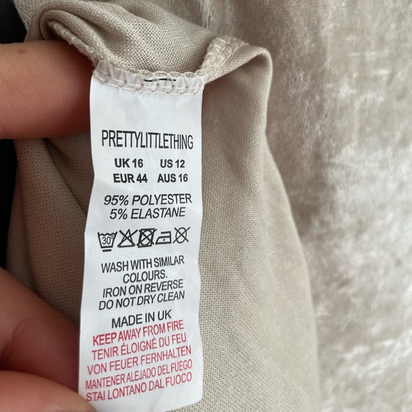 PRETTY LITTLE THING velvet dress - Picture 2 of 5